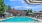 Sparkling swimming pool