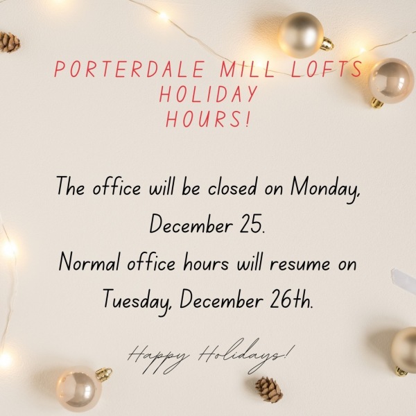 Contact Porterdale Mill Lofts in Porterdale, GA 30014